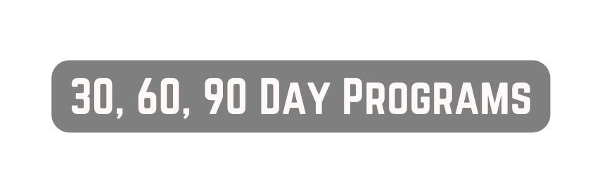 30 60 90 Day Programs